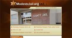 Desktop Screenshot of modestojail.org